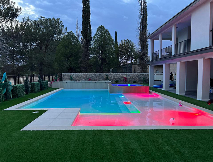 Outdoor kitchen and patio project in El Paso